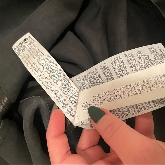 ZARA leather shirt dress - Picture 4 of 12